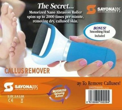 SAYONA PPS CALLUS REMOVER الة القدم